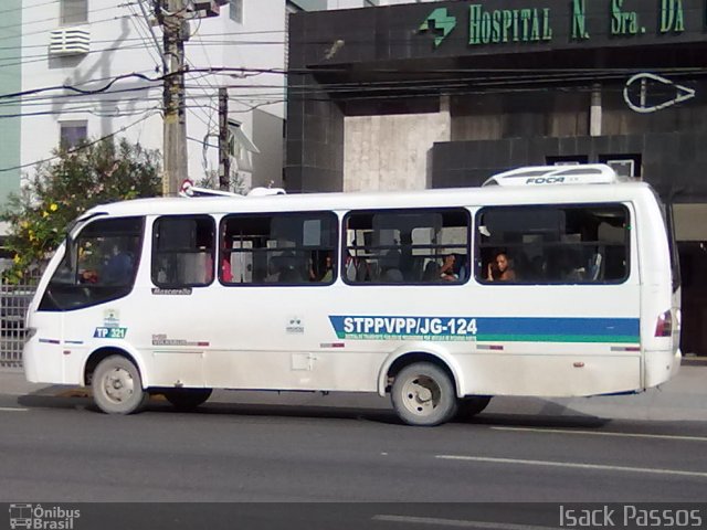 Transporte Complementar de Jaboatão dos Guararapes TP-321 na cidade de Jaboatão dos Guararapes, Pernambuco, Brasil, por Isack Passos. ID da foto: 1569843.