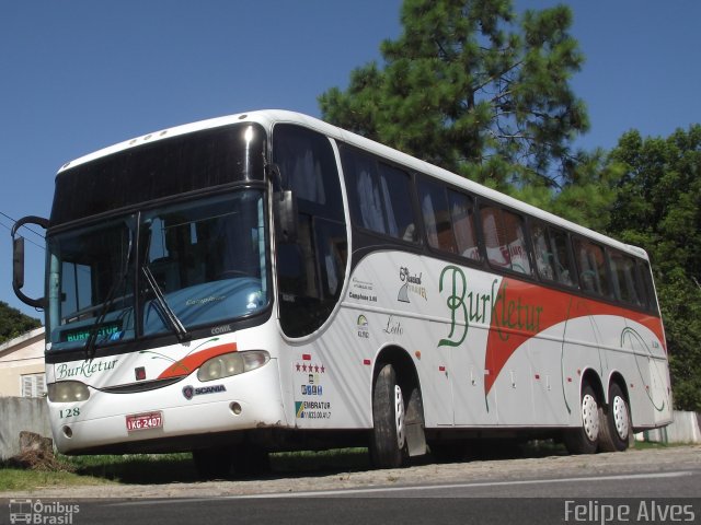 Burkletur - Burkle Turismo 128 na cidade de Pelotas, Rio Grande do Sul, Brasil, por Felipe Alves. Número da foto: #1571327.