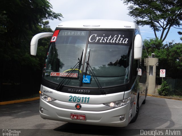 Expresso Cristália 209111 na cidade de São Paulo, São Paulo, Brasil, por Douglas Alvim. Número da foto: #1571815.