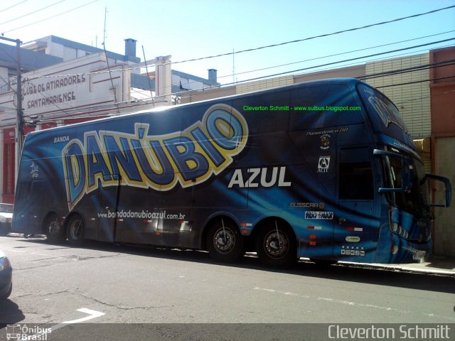 Banda Danúbio Azul 01 na cidade de Santa Maria, Rio Grande do Sul, Brasil, por Cleverton Schmitt. Número da foto: #1569698.