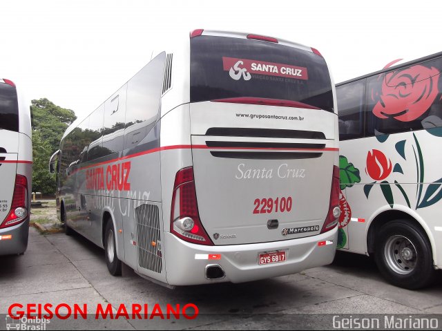 Viação Santa Cruz 229100 na cidade de São Paulo, São Paulo, Brasil, por Geison Mariano. Número da foto: #1569676.