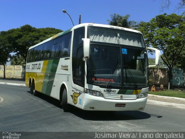 Empresa Gontijo de Transportes 12660 na cidade de Curvelo, Minas Gerais, Brasil, por Josimar Vieira. Número da foto: #1571039.