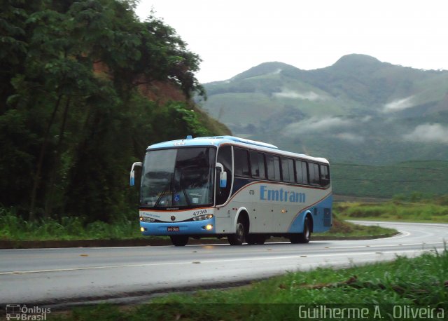 Emtram 4730 na cidade de Manhuaçu, Minas Gerais, Brasil, por Guilherme A.  Oliveira. Número da foto: #1569773.