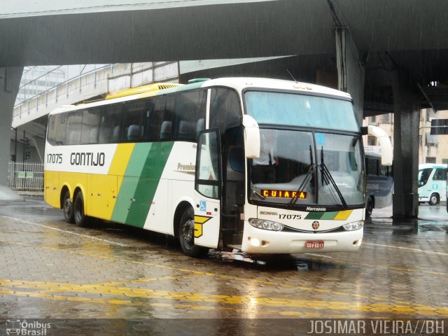 Empresa Gontijo de Transportes 17075 na cidade de Belo Horizonte, Minas Gerais, Brasil, por Josimar Vieira. Número da foto: #1571429.