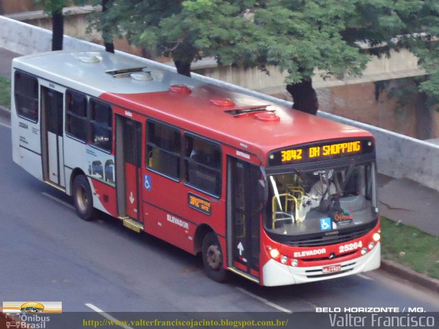 Autotrans > Turilessa 25264 na cidade de Belo Horizonte, Minas Gerais, Brasil, por Valter Francisco. Número da foto: #1570986.