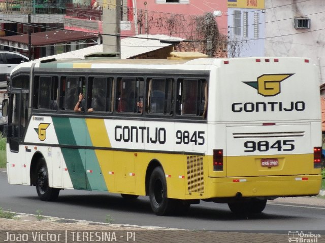 Empresa Gontijo de Transportes 9845 na cidade de Teresina, Piauí, Brasil, por João Victor. ID da foto: 1570482.