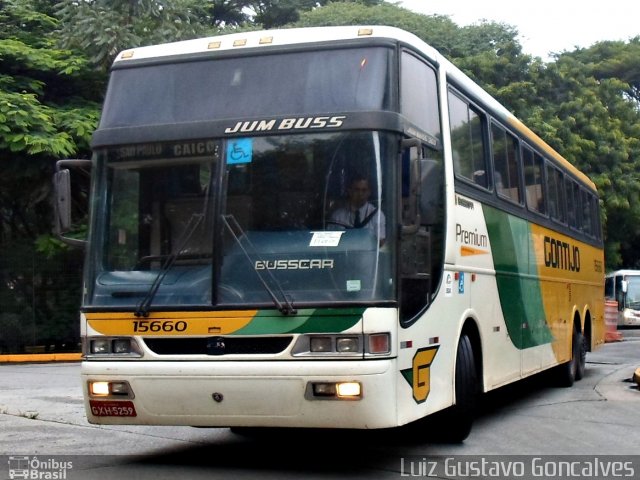 Empresa Gontijo de Transportes 15660 na cidade de São Paulo, São Paulo, Brasil, por Luiz Gustavo Goncalves. ID da foto: 1571342.