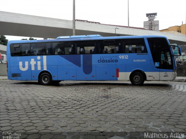 UTIL - União Transporte Interestadual de Luxo 9812 na cidade de Belo Horizonte, Minas Gerais, Brasil, por Matheus Adler. Número da foto: #1570207.