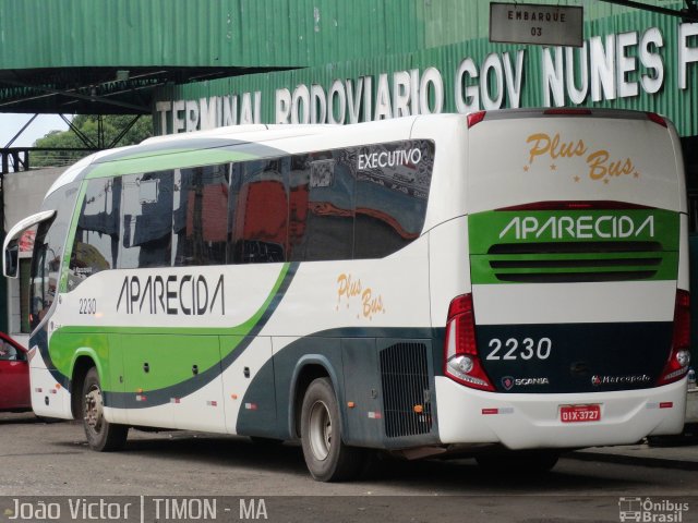 Viação Nossa Senhora Aparecida 2230 na cidade de Timon, Maranhão, Brasil, por João Victor. ID da foto: 1570265.