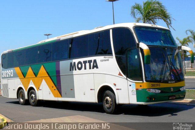 Viação Motta 30293 na cidade de Campo Grande, Mato Grosso do Sul, Brasil, por Márcio Douglas Ribeiro Venino. Número da foto: #1512436.