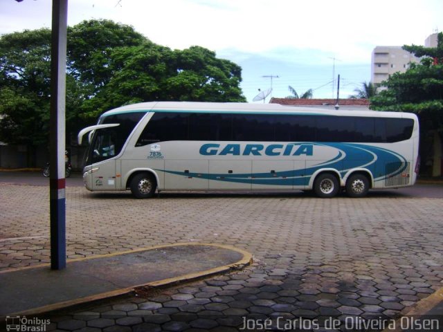 Viação Garcia 7876 na cidade de Cruzeiro do Oeste, Paraná, Brasil, por José Carlos de Oliveira Olsen. Número da foto: #1510384.