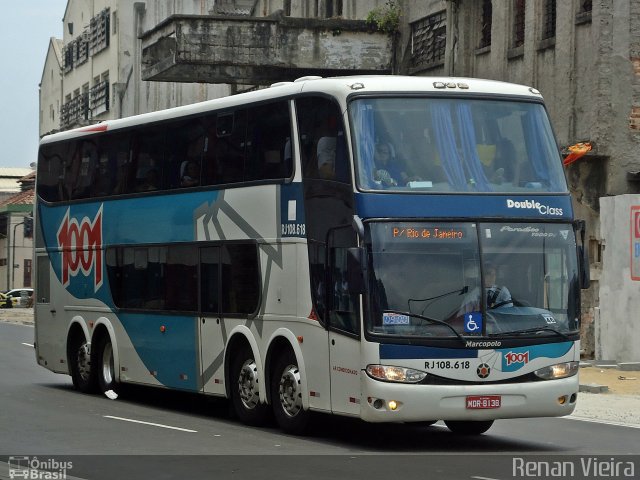 Auto Viação 1001 RJ 108.618 na cidade de Rio de Janeiro, Rio de Janeiro, Brasil, por Renan Vieira. Número da foto: #1511345.