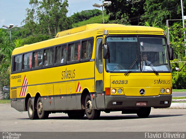 Viação Itapemirim 40283 na cidade de Paraíba do Sul, Rio de Janeiro, Brasil, por Flávio Oliveira. ID da foto: 1510880.