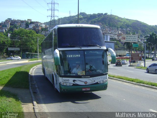 Viação GuanTur 3000 na cidade de Vitória, Espírito Santo, Brasil, por Matheus Mendes. Número da foto: #1510400.