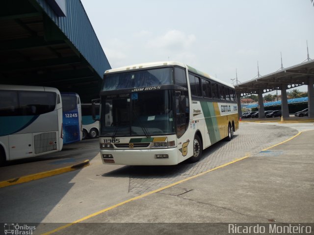 Empresa Gontijo de Transportes 11385 na cidade de Resende, Rio de Janeiro, Brasil, por Ricardo Silva Monteiro. ID da foto: 1510740.