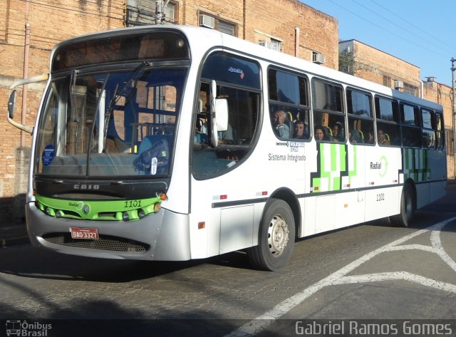 Viação Millenium 1101 na cidade de Piracicaba, São Paulo, Brasil, por Gabriel Ramos Gomes. Número da foto: #1510265.