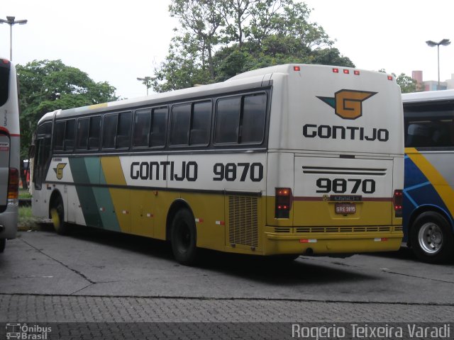 Empresa Gontijo de Transportes 9870 na cidade de São Paulo, São Paulo, Brasil, por Rogério Teixeira Varadi. Número da foto: #1572490.