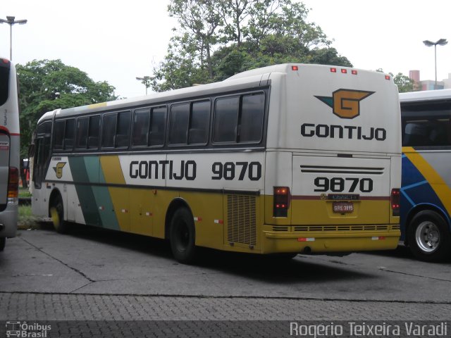 Empresa Gontijo de Transportes 9870 na cidade de São Paulo, São Paulo, Brasil, por Rogério Teixeira Varadi. ID da foto: 1572490.