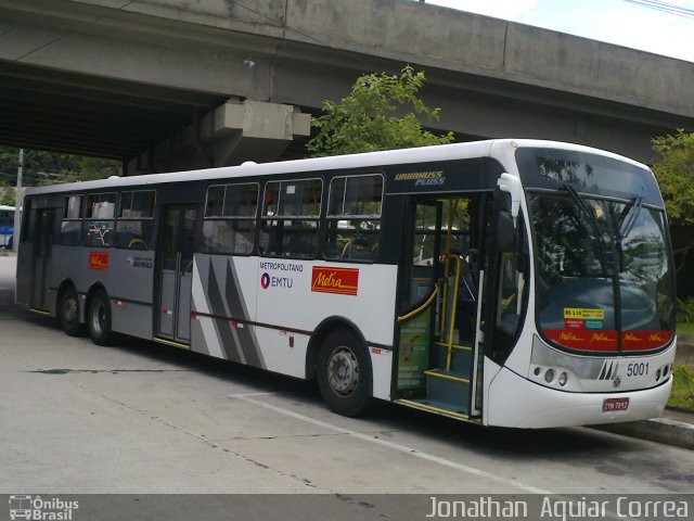 Metra - Sistema Metropolitano de Transporte 5001 na cidade de São Paulo, São Paulo, Brasil, por Jonathan  Aguiar Correa. Número da foto: #1573462.
