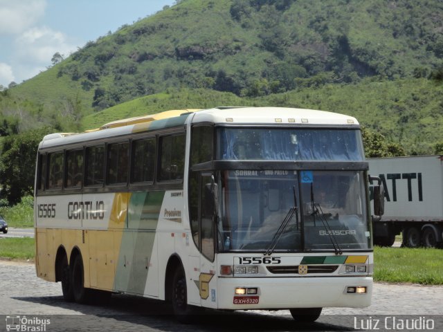 Empresa Gontijo de Transportes 15565 na cidade de Leopoldina, Minas Gerais, Brasil, por Luiz Claudio . Número da foto: #1572564.