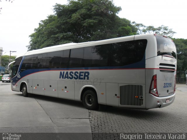 Viação Nasser 222115 na cidade de São Paulo, São Paulo, Brasil, por Rogério Teixeira Varadi. Número da foto: #1572418.