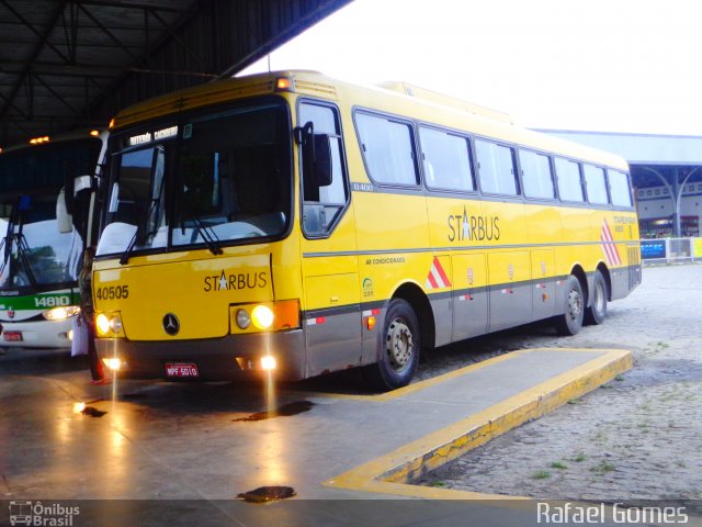 Viação Itapemirim 40505 na cidade de Campos dos Goytacazes, Rio de Janeiro, Brasil, por Rafael Gomes . ID da foto: 1571860.