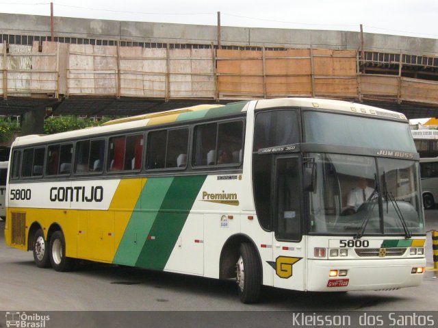 Empresa Gontijo de Transportes 5800 na cidade de Belo Horizonte, Minas Gerais, Brasil, por Kleisson  dos Santos. ID da foto: 1573454.