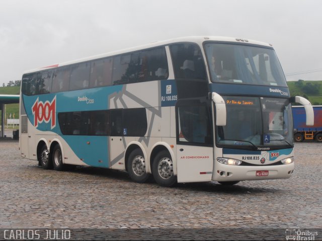Auto Viação 1001 RJ 108.835 na cidade de Casimiro de Abreu, Rio de Janeiro, Brasil, por Carlos Julio. Número da foto: #1573991.