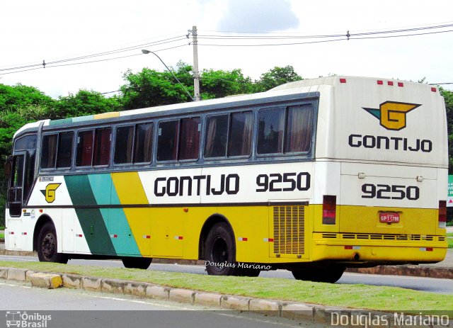 Empresa Gontijo de Transportes 9250 na cidade de Belo Horizonte, Minas Gerais, Brasil, por Douglas Mariano. Número da foto: #1572565.