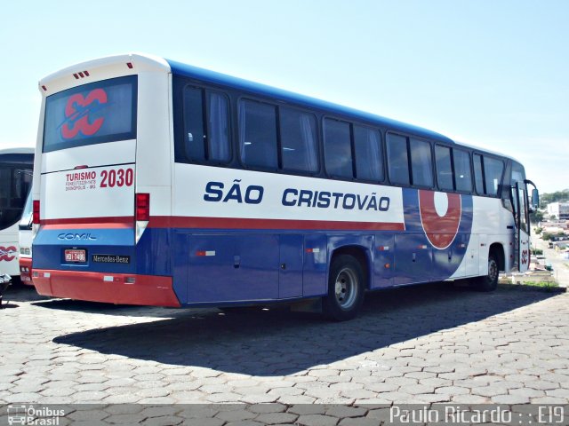 Viação São Cristóvão 2030 na cidade de Divinópolis, Minas Gerais, Brasil, por Paulo Ricardo. Número da foto: #1573609.