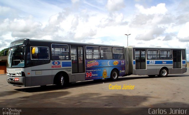 Metrobus 039 na cidade de Goiânia, Goiás, Brasil, por Carlos Júnior. Número da foto: #1574111.
