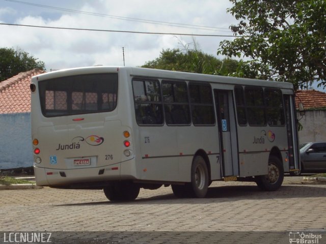Jundiá Transportadora Turistica 276 na cidade de São Miguel Arcanjo, São Paulo, Brasil, por Luis Nunez. Número da foto: #1576232.