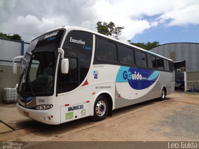 GGuida - Graça e Guida Transportes e Turismo 3300 na cidade de Passa Quatro, Minas Gerais, Brasil, por Caio Trés. Número da foto: #1513523.