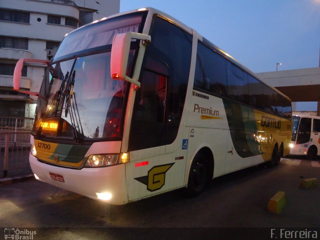 Empresa Gontijo de Transportes 12700 na cidade de Belo Horizonte, Minas Gerais, Brasil, por Fabri Ferreira. ID da foto: 1514086.