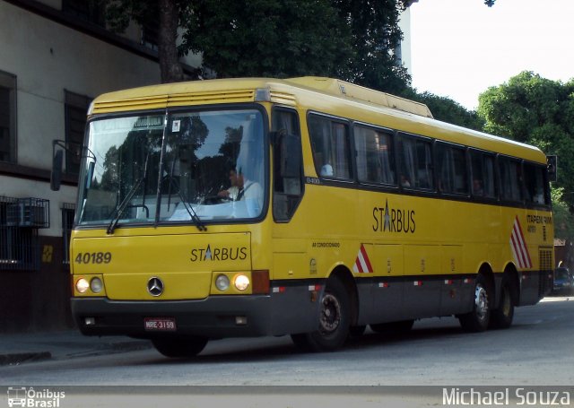 Viação Itapemirim 40189 na cidade de Rio de Janeiro, Rio de Janeiro, Brasil, por Michael Souza. ID da foto: 1512767.