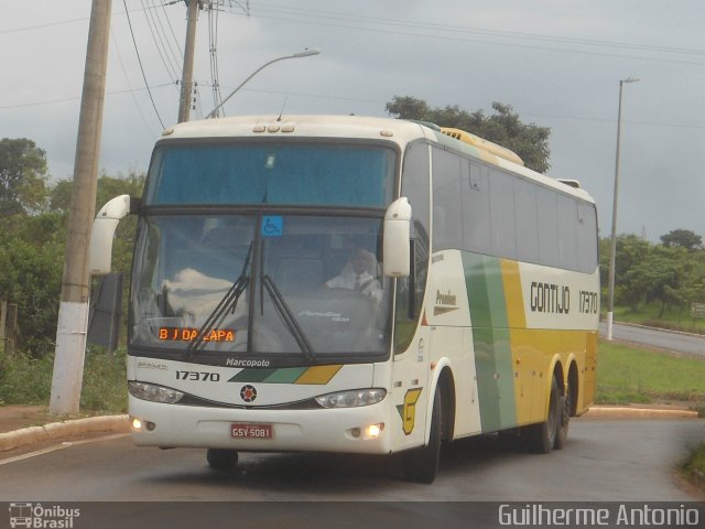 Empresa Gontijo de Transportes 17370 na cidade de Araxá, Minas Gerais, Brasil, por Guilherme Antonio. Número da foto: #1513715.
