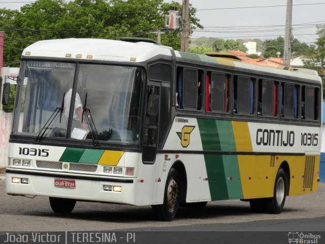 Empresa Gontijo de Transportes 10315 na cidade de Teresina, Piauí, Brasil, por João Victor. ID da foto: 1513609.