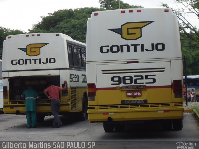 Empresa Gontijo de Transportes 9825 na cidade de São Paulo, São Paulo, Brasil, por Gilberto Martins. ID da foto: 1513986.