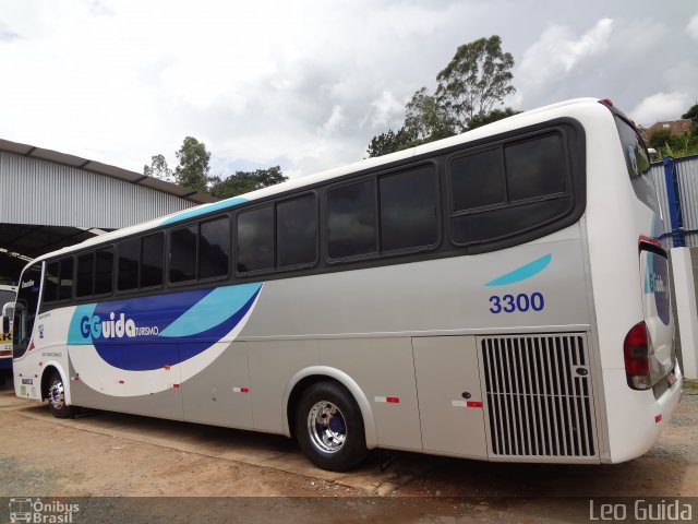 GGuida - Graça e Guida Transportes e Turismo 3300 na cidade de Passa Quatro, Minas Gerais, Brasil, por Caio Trés. Número da foto: #1513525.