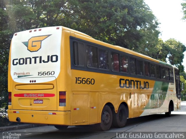 Empresa Gontijo de Transportes 15660 na cidade de São Paulo, São Paulo, Brasil, por Luiz Gustavo Goncalves. ID da foto: 1514046.