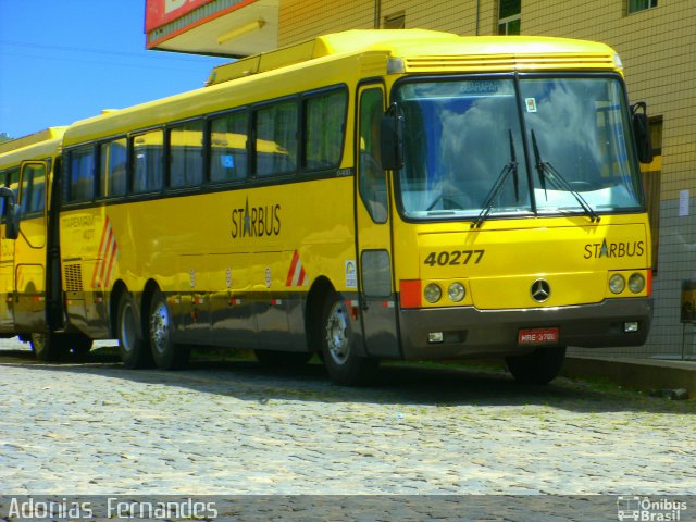 Viação Itapemirim 40277 na cidade de Manhuaçu, Minas Gerais, Brasil, por Adonias  Fernandes. ID da foto: 1514155.