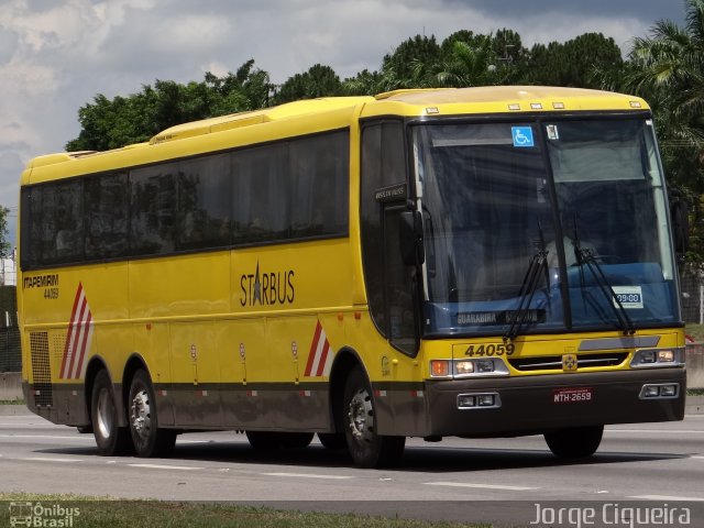 Viação Itapemirim 44059 na cidade de São José dos Campos, São Paulo, Brasil, por Jorge Ciqueira . Número da foto: #1516897.
