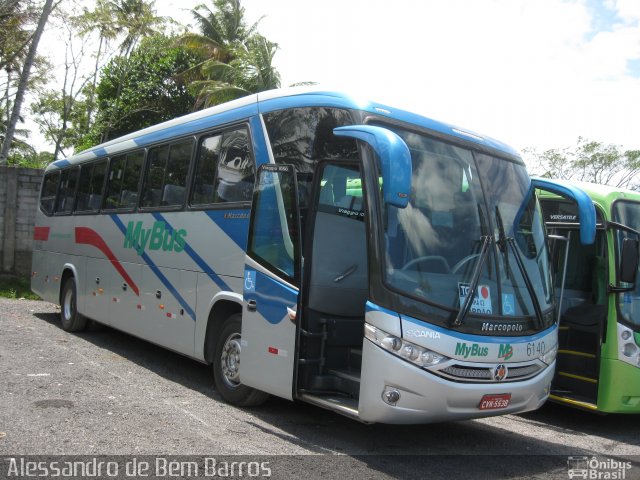 MyBus 6140 na cidade de Recife, Pernambuco, Brasil, por Alessandro de Bem Barros. Número da foto: #1515836.
