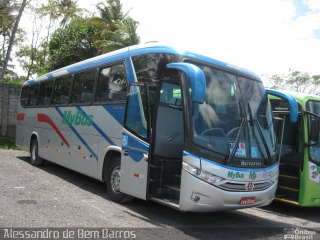 MyBus 6140 na cidade de Recife, Pernambuco, Brasil, por Alessandro de Bem Barros. ID da foto: 1515836.