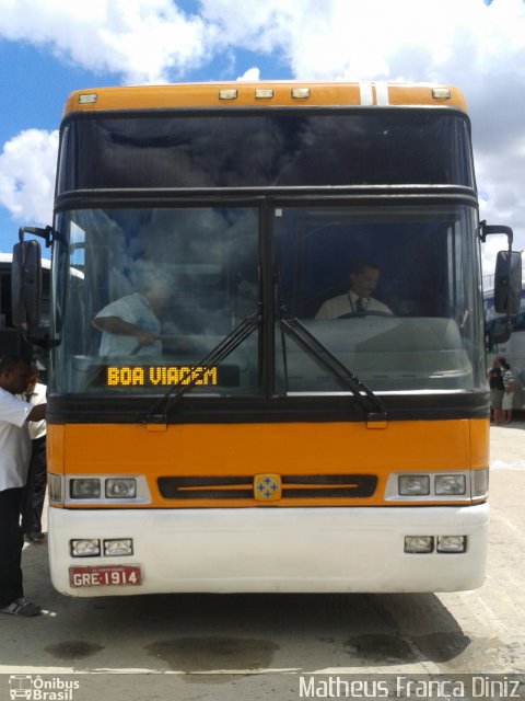 Águia de Ouro Turismo 9502 na cidade de Guarabira, Paraíba, Brasil, por Matheus França Diniz. Número da foto: #1514607.