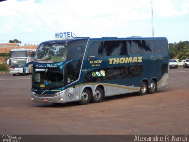 Transportes Thomaz 1201 na cidade de Rondonópolis, Mato Grosso, Brasil, por Alexandre Rodrigo. Número da foto: #1514814.
