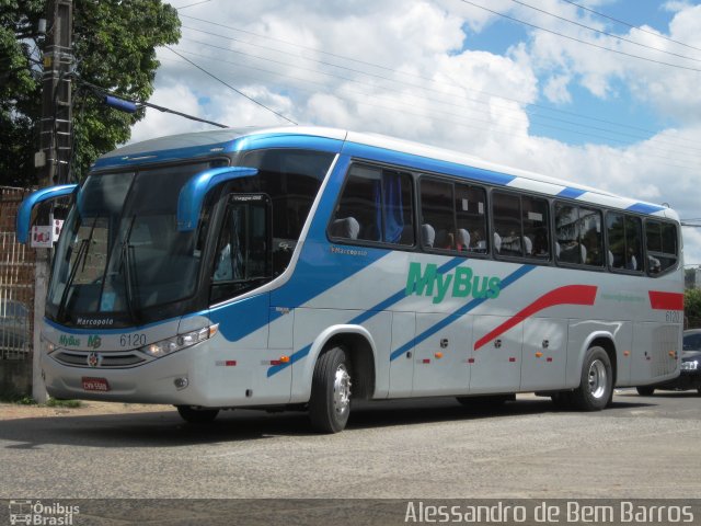 MyBus 6120 na cidade de Recife, Pernambuco, Brasil, por Alessandro de Bem Barros. ID da foto: 1515851.