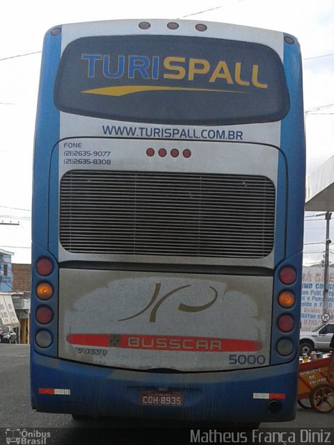 Turispall Transporte e Turismo 5000 na cidade de Guarabira, Paraíba, Brasil, por Matheus França Diniz. Número da foto: #1515687.