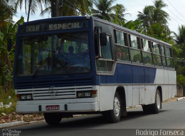 Ônibus Particulares 6543 na cidade de São Miguel dos Milagres, Alagoas, Brasil, por Rodrigo Fonseca. Número da foto: #1515654.
