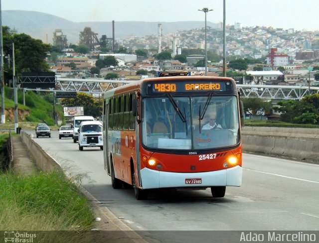 Autotrans > Turilessa 25427 na cidade de Belo Horizonte, Minas Gerais, Brasil, por Adão Raimundo Marcelino. ID da foto: 1516431.